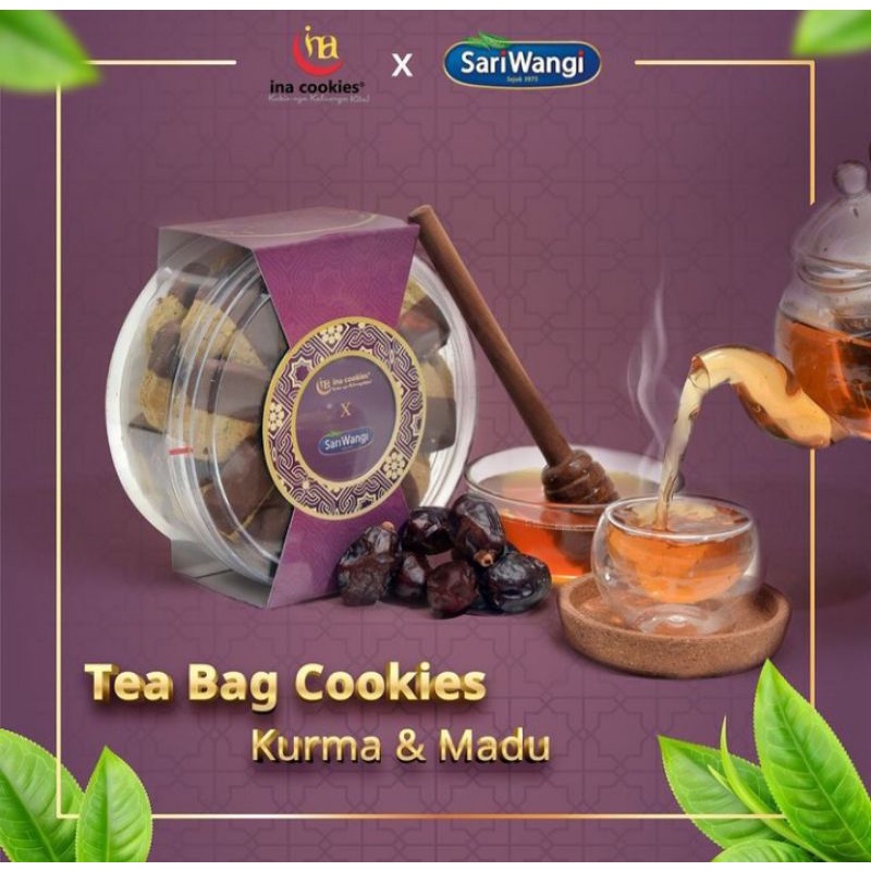 

Tea Bag Cookies Kurma & Madu.Ina Cookies,Reguler.