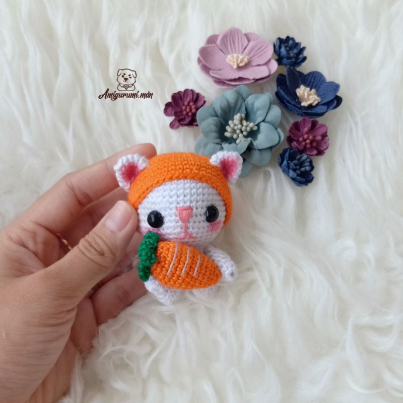 Mini Hamster Amigurumi