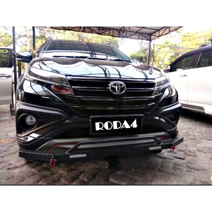 Tanduk Bumper Mini Depan Besi Mobil Universal With Lampu DRL