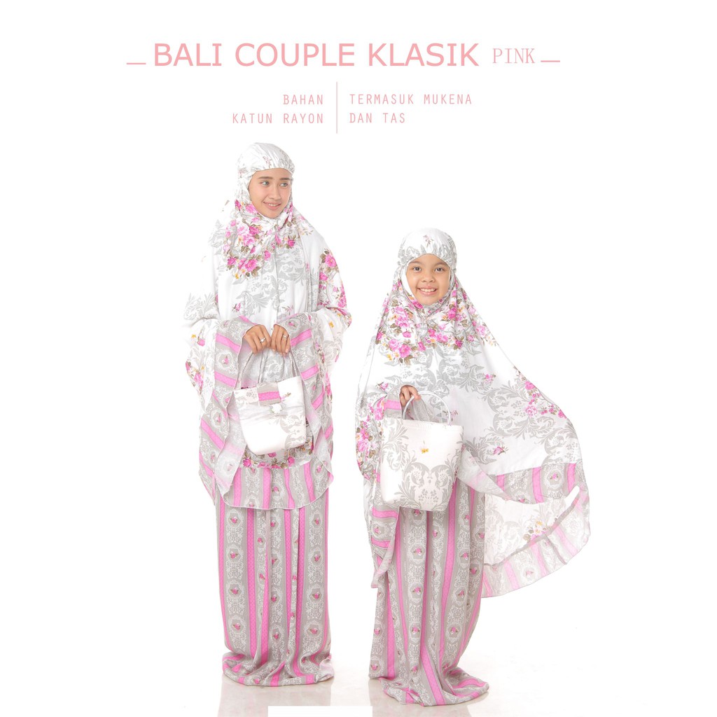 Mukena Bali Couple Klasik Nadira (SD Besar 9-12th)