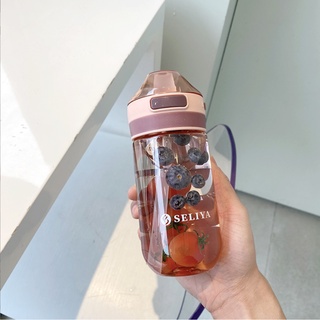 [SmallBell Shop]BOTOL MINUM IMPOR / BOTOL JERAMI ANAK/botol Kartun Yang simpel/Botol 500-550ML/Botol Minum Anak/Karakter rabbit Bear Tutup Clip /KODE X/Botol Dewasa/