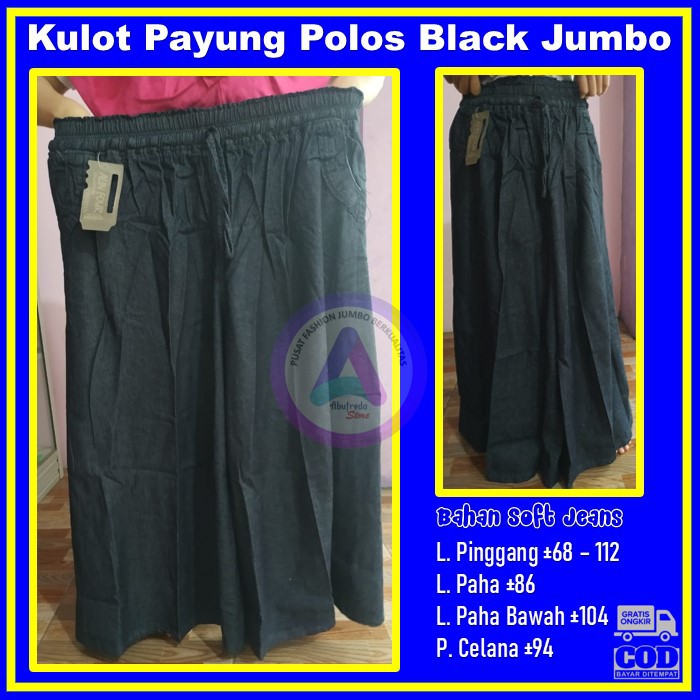Celana Pants Kulot Jeans Jins Levis Panjang Jumbo Big Size Wanita Cewek Cewe Perempuan Murah BLCK01
