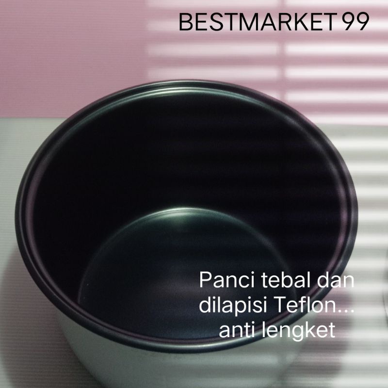 PANCI TEFLON MIYAKO 1,2 LITER ORIGINAL  LOGO MIYAKO GOOD QUALITY FREE PAKING DOBEL KARTON PLUS BUBLE...AMAN