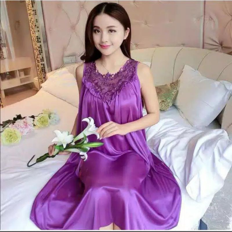 Lover Fashion Daster Lingerie Sexy Happy-Ungu tua
