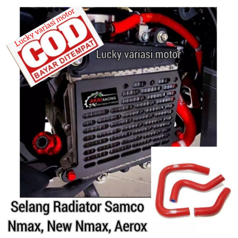 SELANG RADIATOR SAMCO NMAX,NEW NMAX,AEROX, SELANG RADIATOR  SAMCO