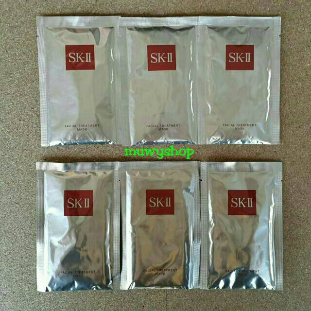 SK-II SKII SK II Facial Treatment Mask FT Mask BOX isi 6pc