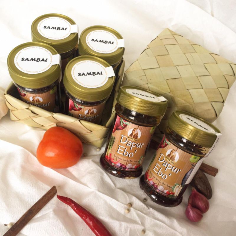 

sambal madura Dapur Ebo' PAKET HEMAT 4pcs