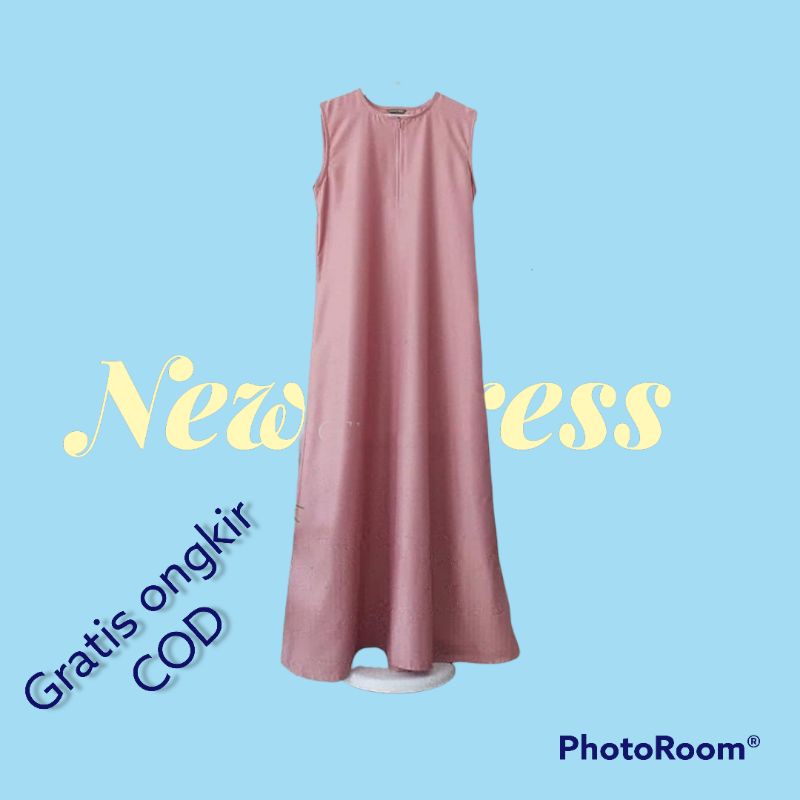 inner dress tanpa lengan busui