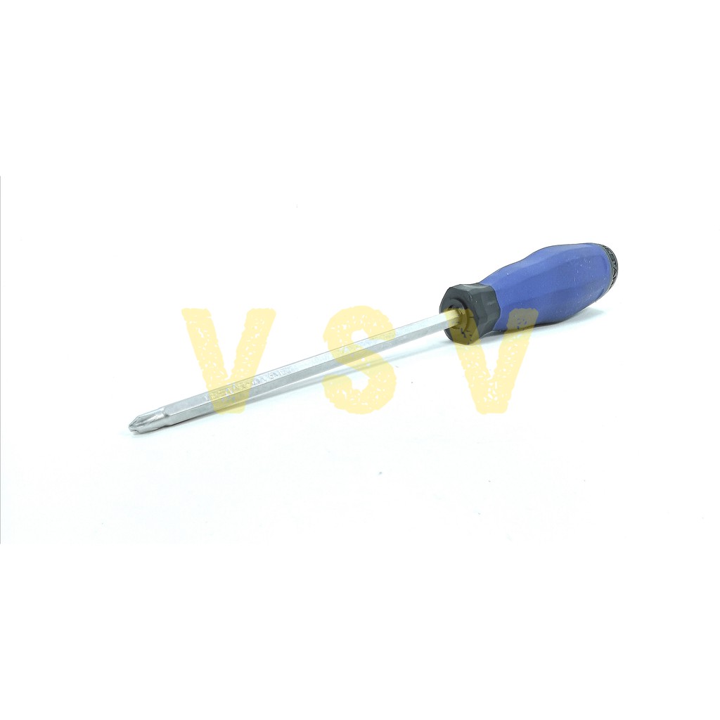 GESTAR Non Slip screwdriver (+)6x150mm Obeng gagang karet Obeng plus