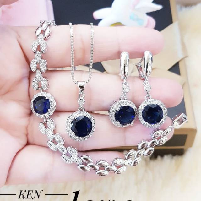 Xuping set perhiasan lapis emas 24k 1620j