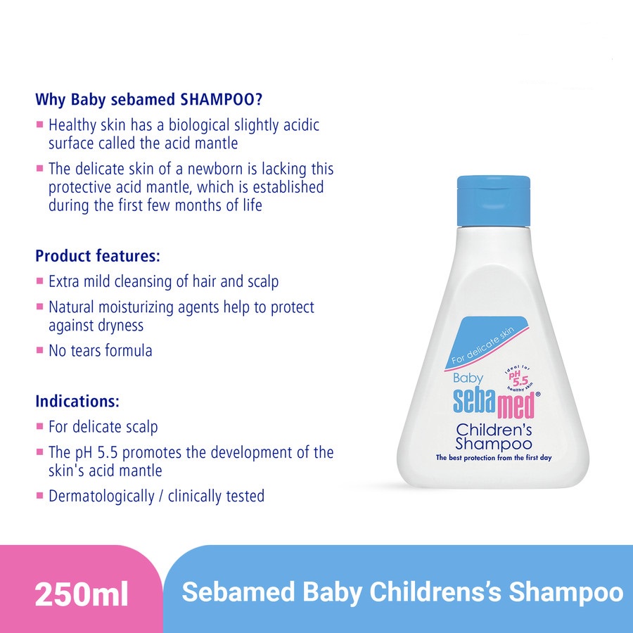 SAMPO BAYI SEBAMED BABY CHILDREN’S SHAMPOO 250ML