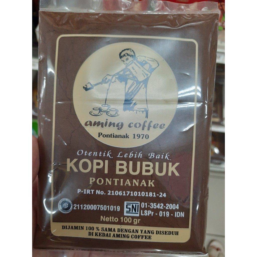 

KOPI BUBUK AMING / AMING COFFEE Khas Pontianak 100gram