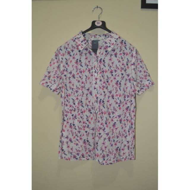 Crocodile Ladies Kemeja Wanita, Fit to M, Motif Bunga