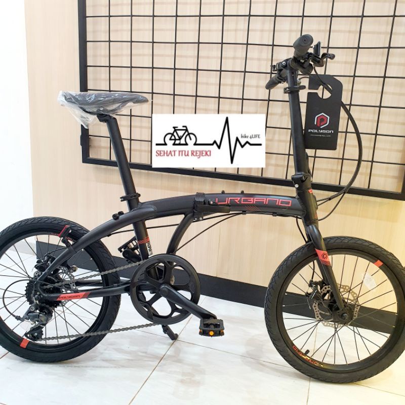 SEPEDA LIPAT POLYGON URBANO 3. SELI FOLDING BIKE