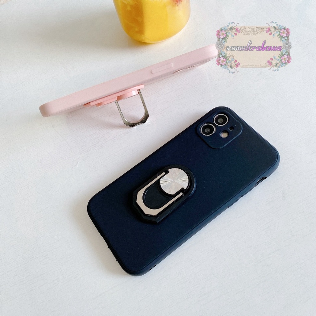 SOFTCASE MACARON RINGSTAND SAMSUNG A11 M11 A12 A22 A20S A21S A20 A30 SB3318