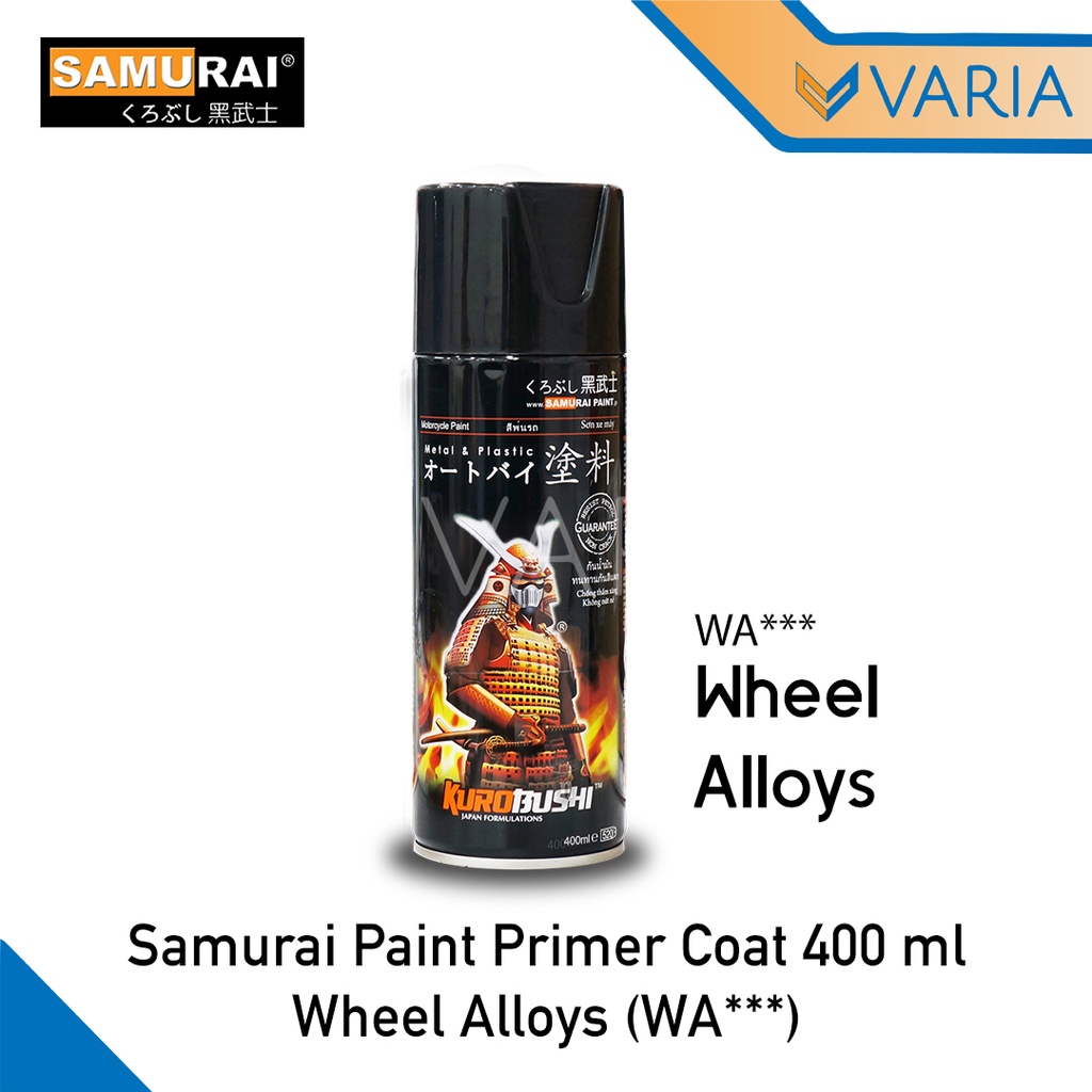 Pilox Samurai Undercoats Cat Dasar Primer Velg Wheel Alloys WA 400 ml