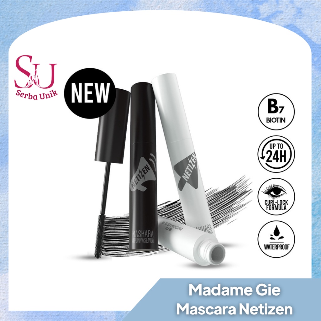 Madame Gie Mascara Netizen | Make Up Maskara Waterproof