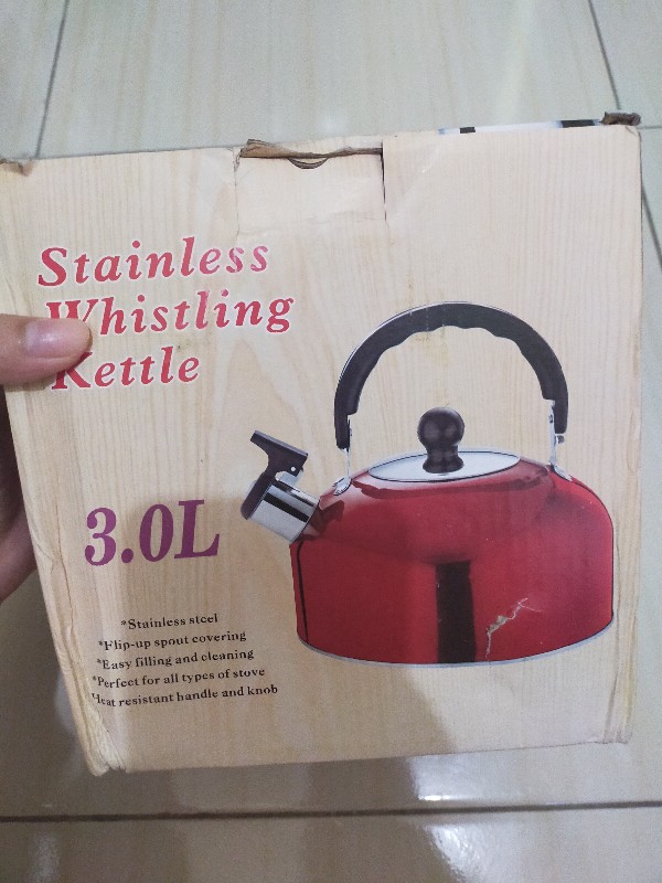 Teko/ketel Siul Stenlis Warna 3 Liter