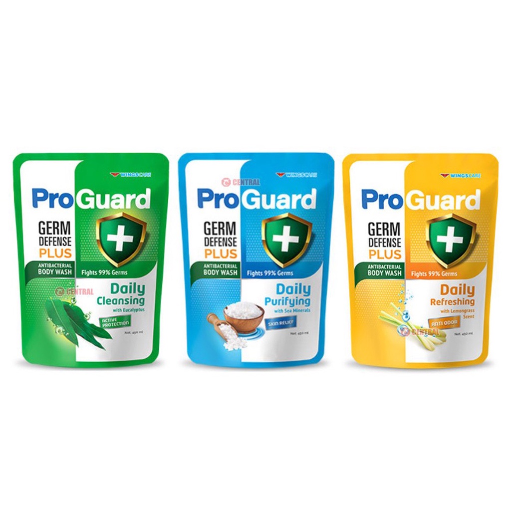 (Refill 250ml)  Proguard Anti Bacterial Body Wash - Sabun Cair