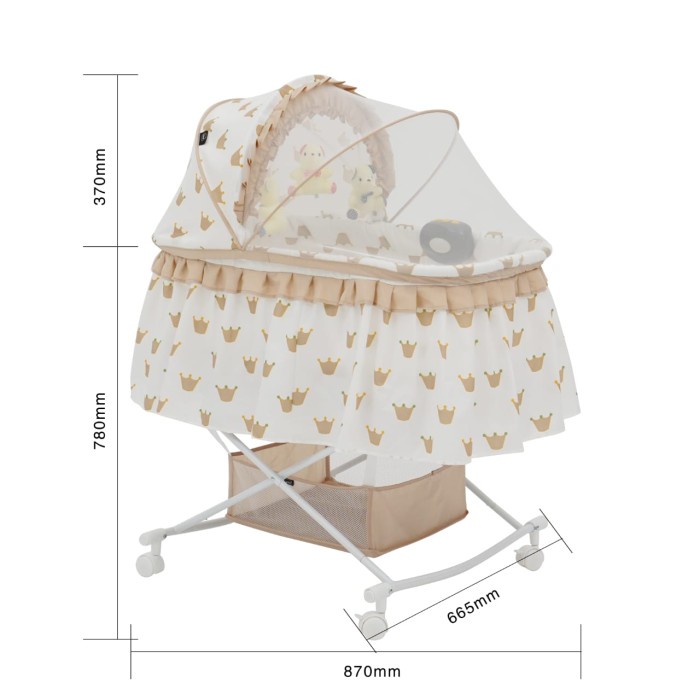 BAYI-TIDUR-BOX- BOX BABY OVAL PLIKO ARIA B608CN DILIPAT DAN AYUN - BIRU -BOX-TIDUR-BAYI.