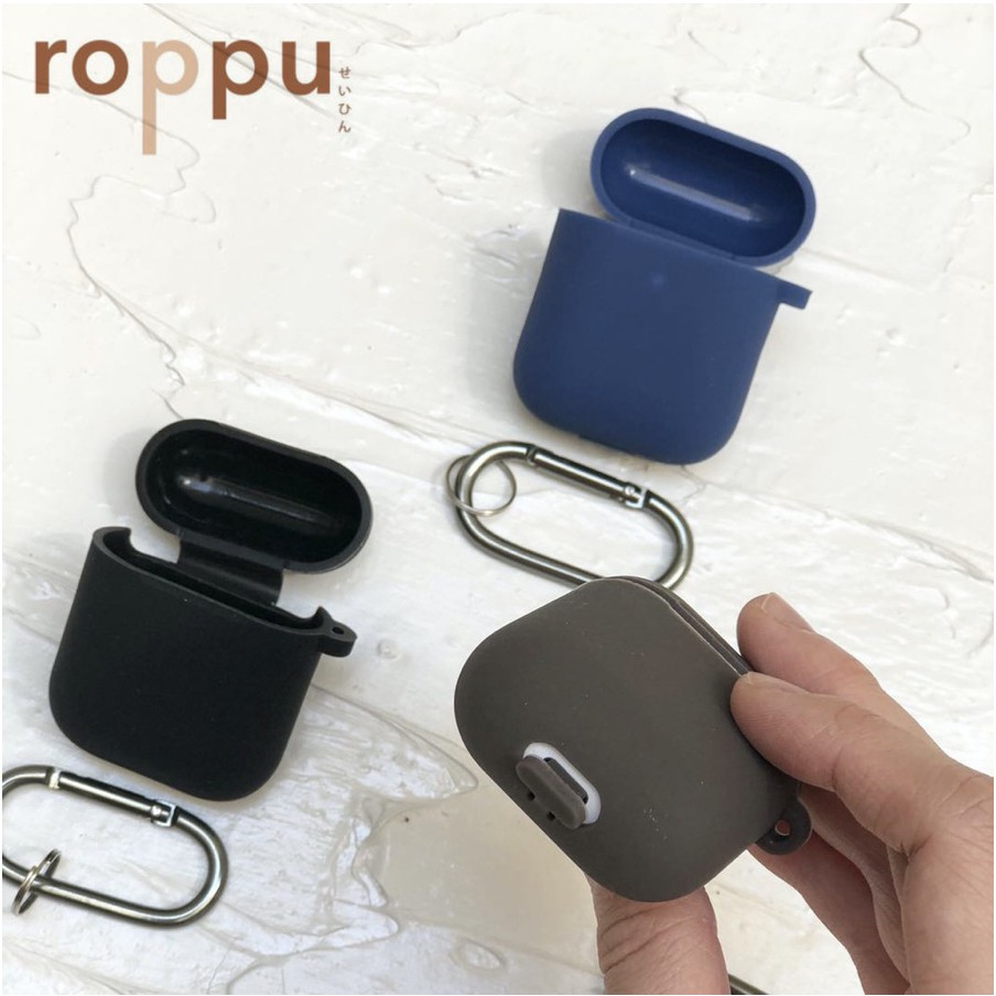 Roppu Promo Bundling Airpod Earhooks &amp; Airpod Silicone Case