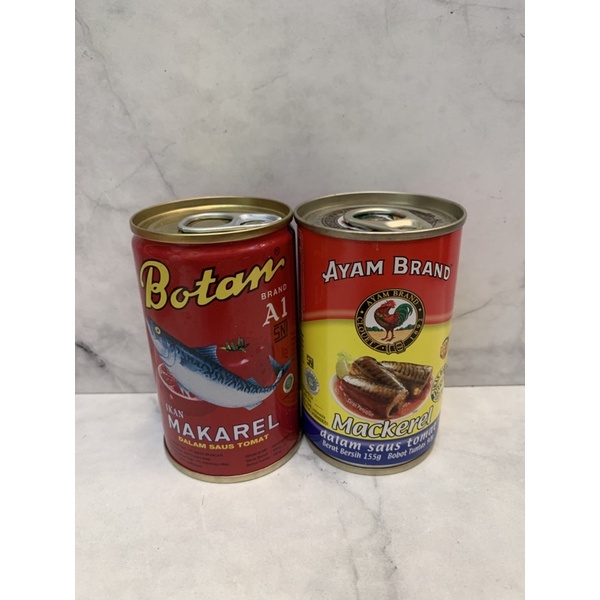 

Ayam Brand Mackerel 155g | Botan Brand A1 Makarel 155g