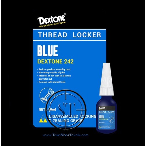 Lem Trimpot / Baut Thread Locker Penanda Baut Los Jebol Trim Tidak Permanen Dextone 242