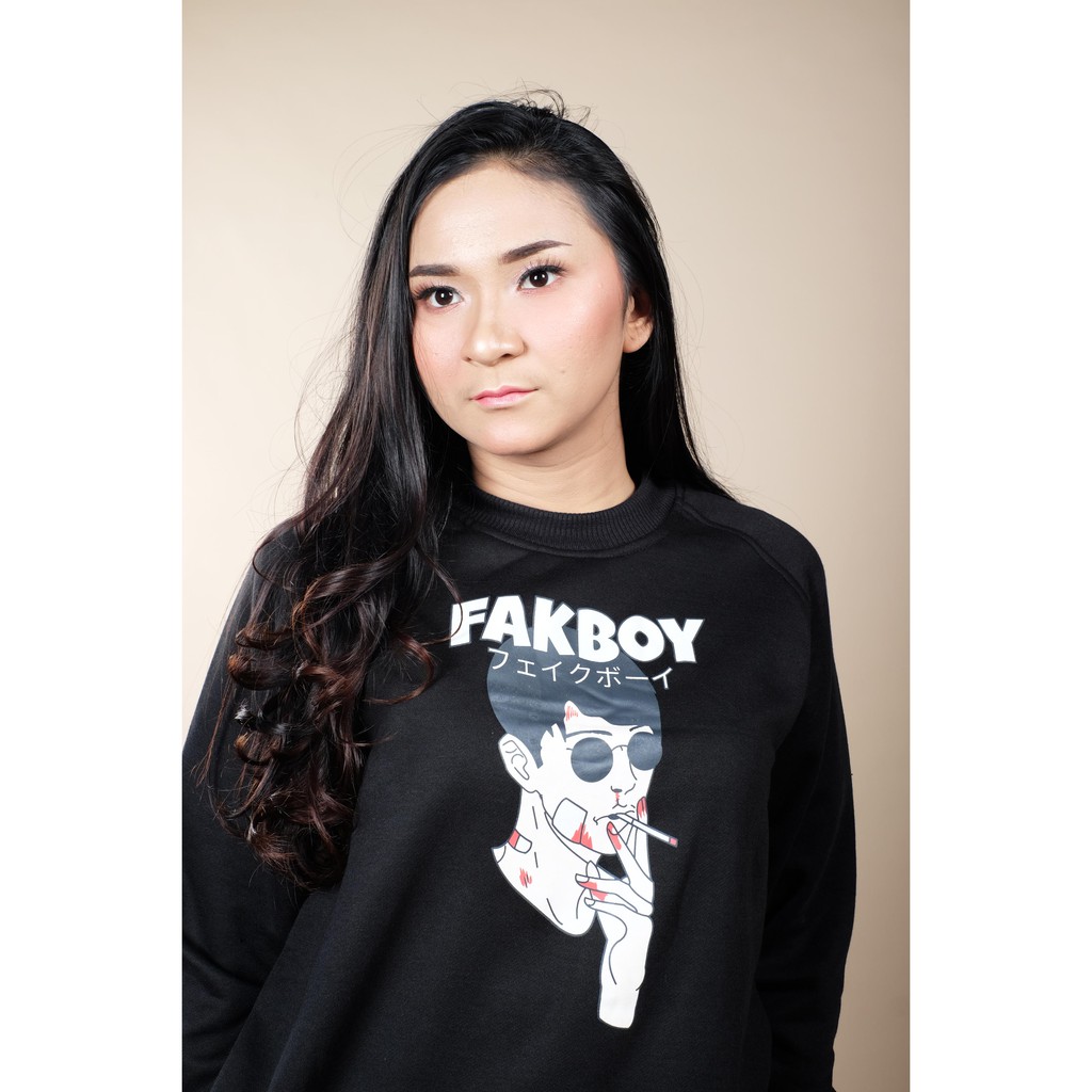 COD M-XXXL JAKET SWEATER HOODIE ORIGINAL CREWNECK FAKBOY /Sweater oblong cewe cowo premium