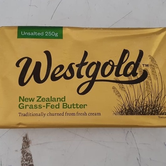 

BUTTER UNSALTED WESTGOLD 250gr