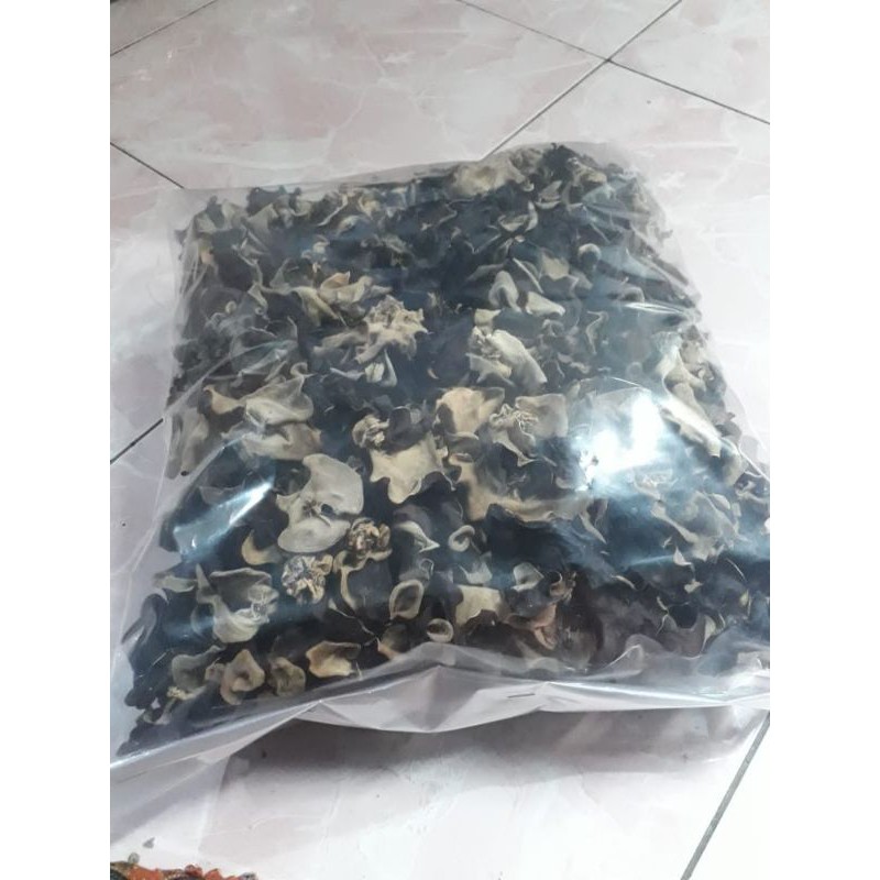 

jamur kuping super organik Grade A Kemasan 1 Kg