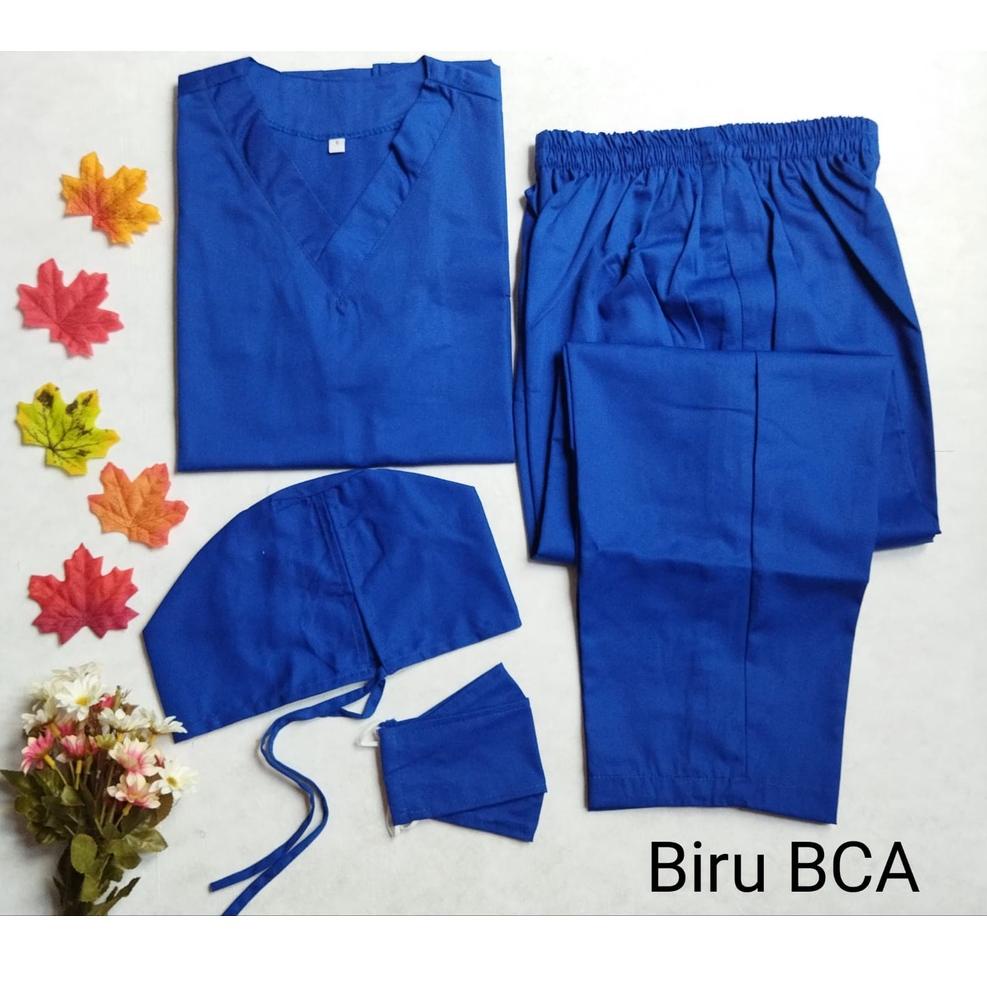 Baju OK OKA LENGAN PENDEK Dokter Petugas medis Perawat Jaga Toyobo Original Premium {CU.25Au22p}