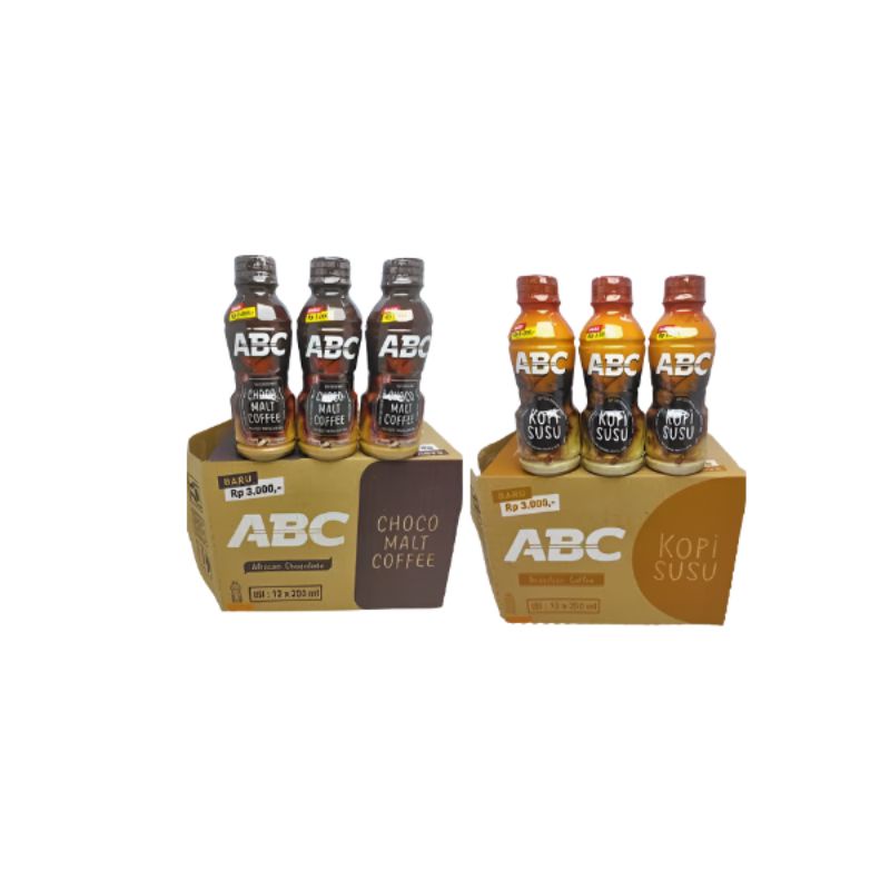 Kopi Instant Botol ABC (1 Pack isi 24 pcs)