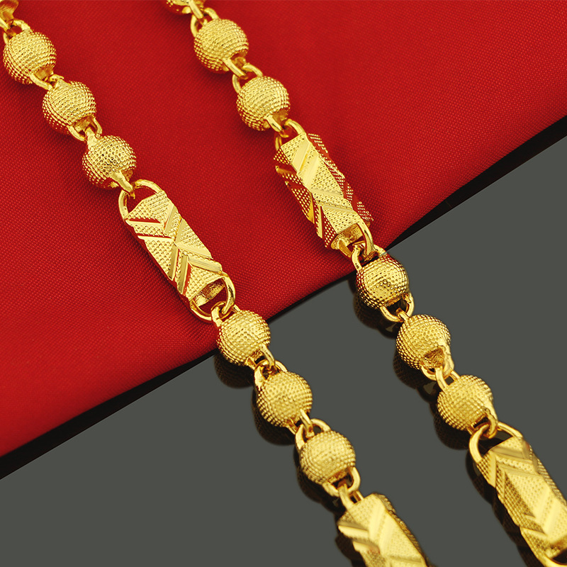 Kalung Rantai Emas Asli Kadar 375 Bentuk Heksagonal Ukuran 8m60cm101G Untuk Pria