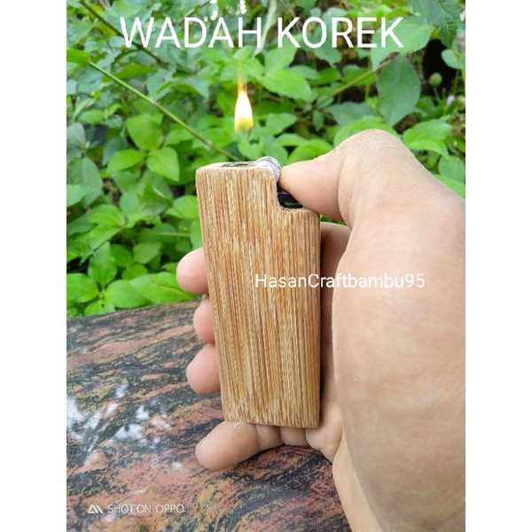 Wadah case isi care koreek kayu sarung korek