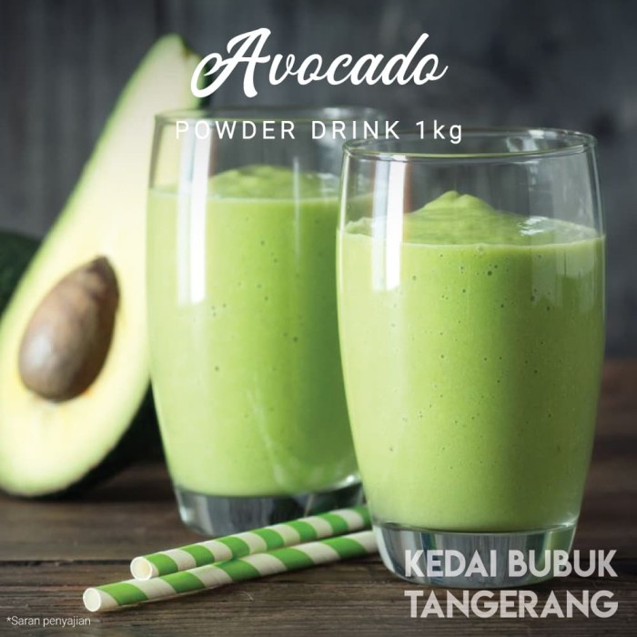 

DISKON - (BISA COD) Bubuk Minuman Alpukat Avocado bubble drink Powder drink 1kg Javaland