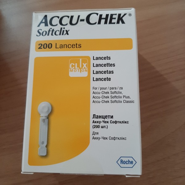 Jarum Lancet Accu Chek / Blood Lancet Accu-Chek Softclix isi 200