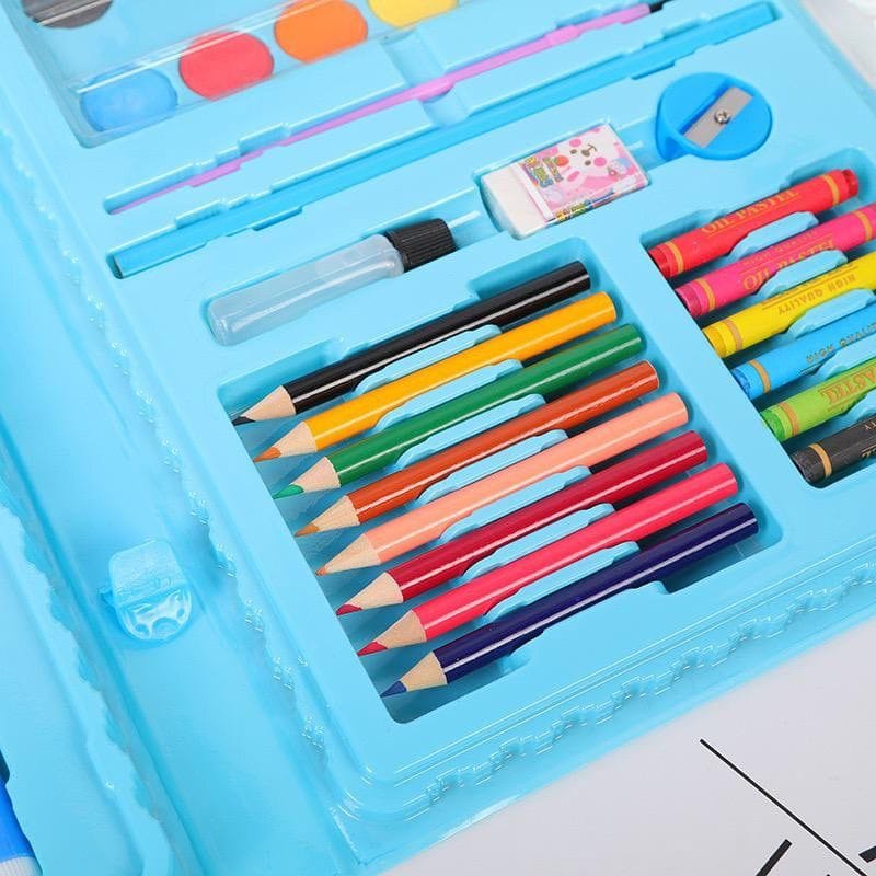 WE Crayon Set 68pcs / Krayon Mewarnai Anak 68pcs / Pensil Warna Set 68pcs