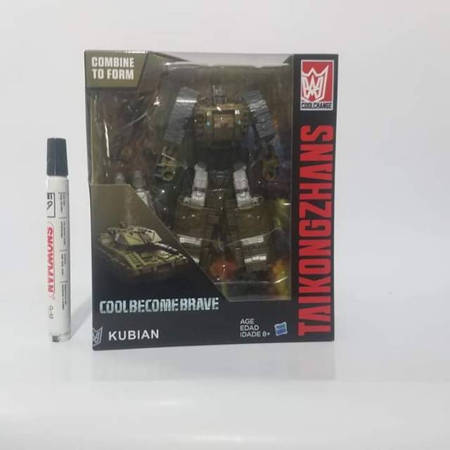 Mainan action figure Transformers brawl Coolbecomebrave boxTaikongzhan kubiancool changes