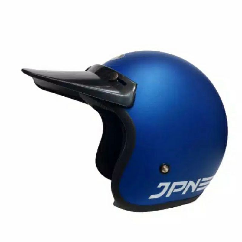 Helm Bogo jpn Retro Biru victory doff pet panjang