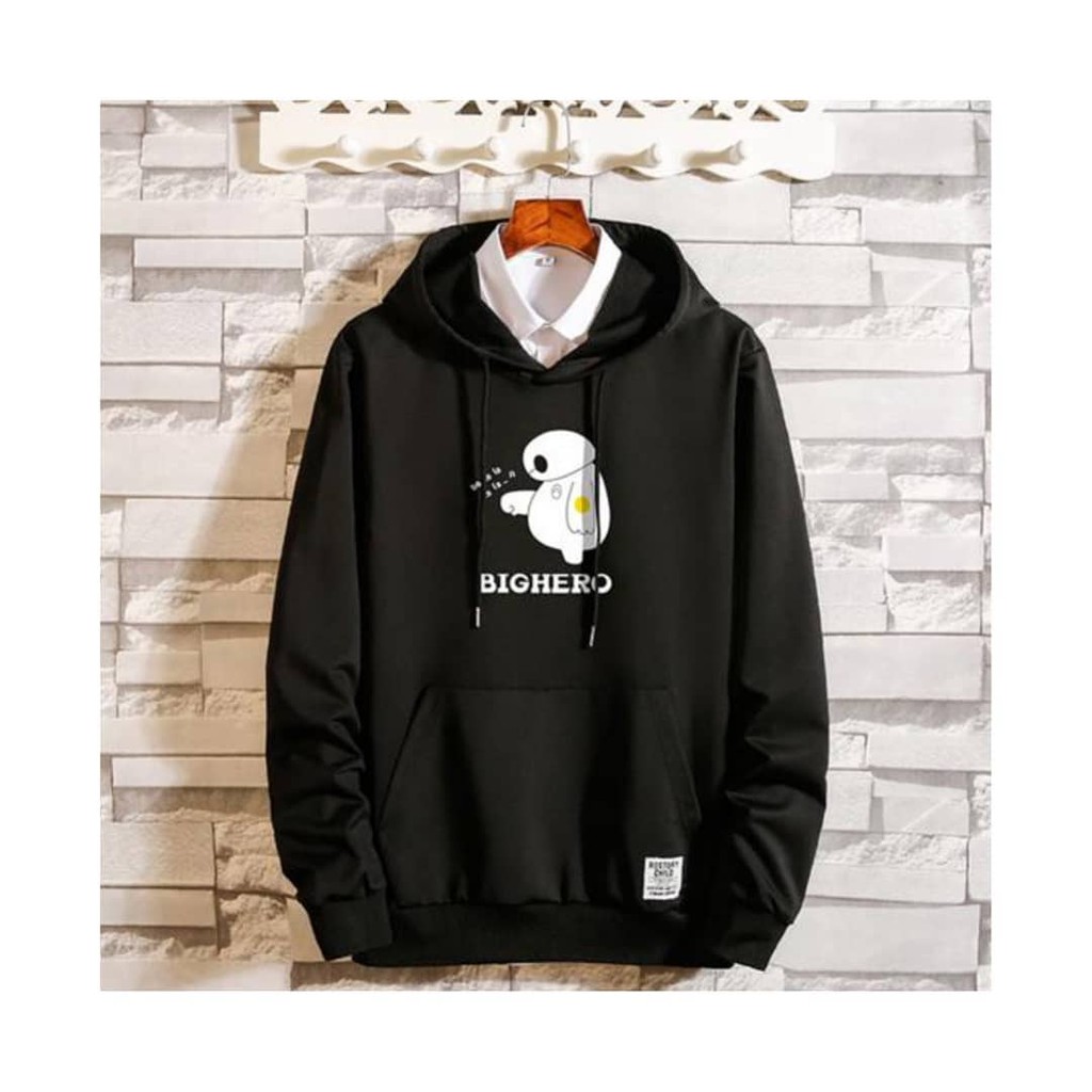 BIG HERO HOODIE UNISEX - ATASAN LEMBUT TEBAL PREMIUM