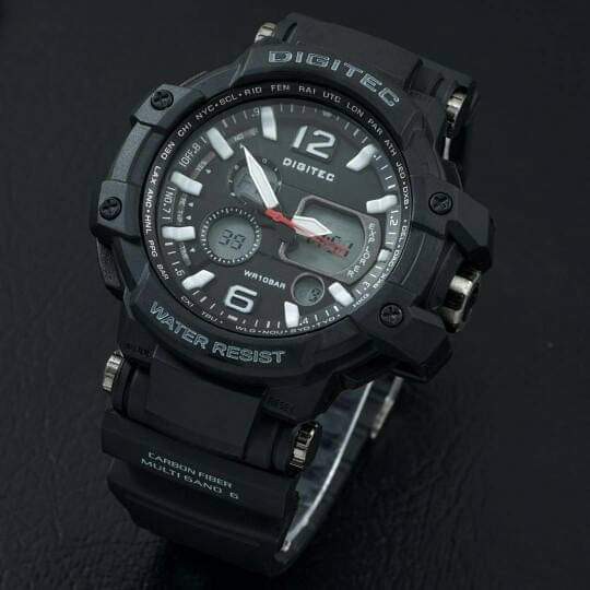 STRAP CASIO / TALI RUBBER KARET DIGITEC 2078