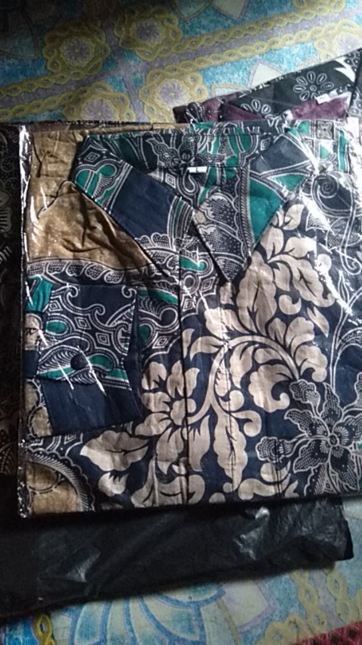 Size M L Xl Xxl Xxxl Bswart Batik Hrb026 Kenongo Hem Pendek Padi Pekalongan M L Xl Batik Pria Murah
