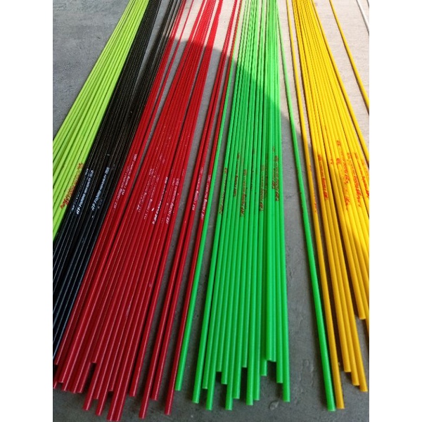 bahan joran fiber lentur 130 cm