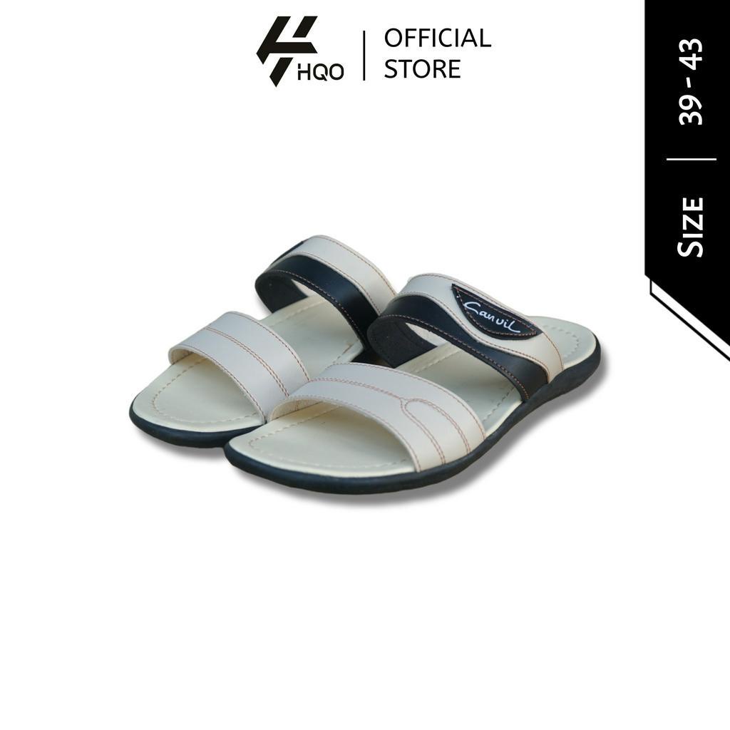 HQo Sandal Pria BN / Sandal Selop Pria Kasual / Sandal Kulit Pria / Selop Kulit Pria / Sandal Gunung Pria / Sandal Kasual Pria / Sendal Selop Pria Terbaru / Sendal Pria / Fashion Pria Terbaru / Sandal Selop Pria / Sendal Selop Distro Putih / Sendal Kulit