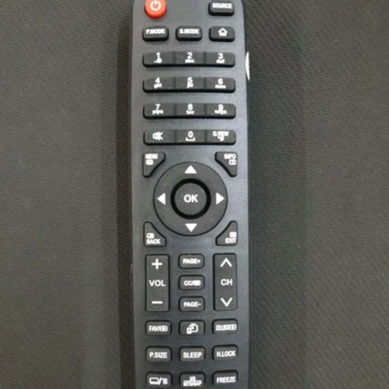 REMOTE REMOT TV LED AQUA SANYO HTR-A10E SEPERTI ORIGINAL