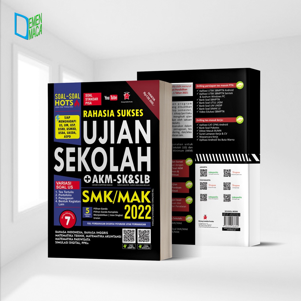 RAHASIA SUKSES UJIAN SEKOLAH + AKM SMK/MAK 2022