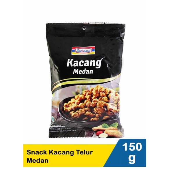 

Indomaret Snack Kacang Telur Medan 150G