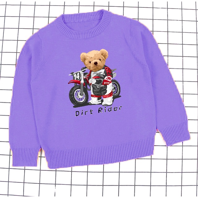 Crewneck anak Dirt Ride Sweater anak size M-XXL