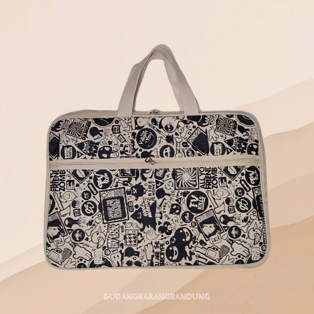 Tas Laptop Sleeves kanvas TV Kills