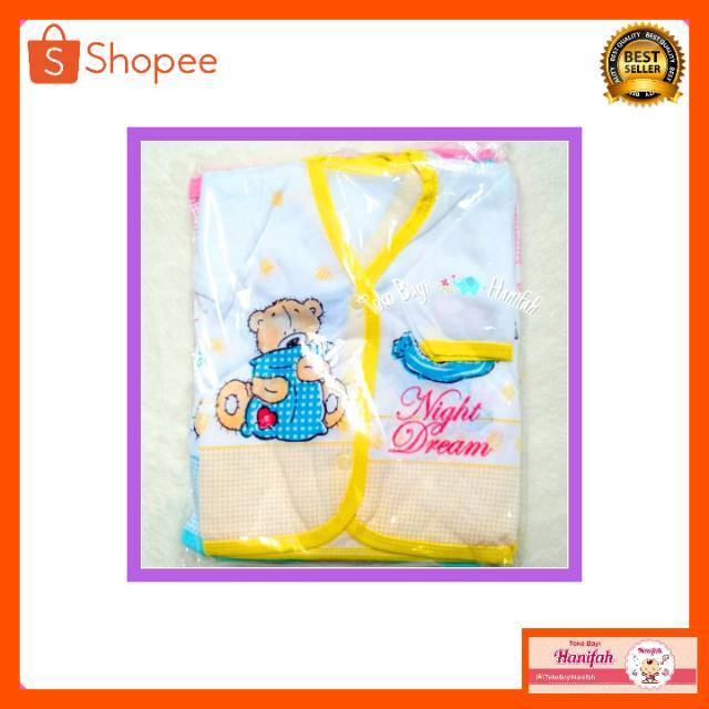 1 Lusin / 12 pcs Baju Bayi Lengan Panjang atasan bayi newborn murah